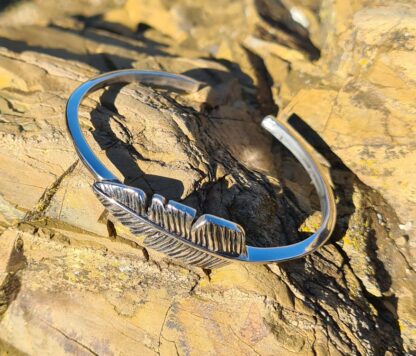 Feather Cuff Bracelet