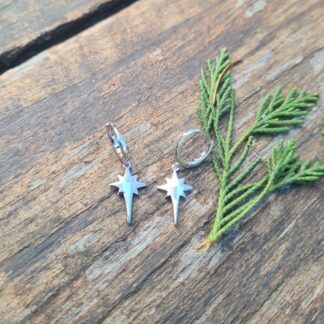 Silvanost star earrings