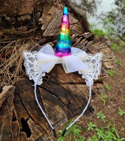 Rainbow Unicorn headband