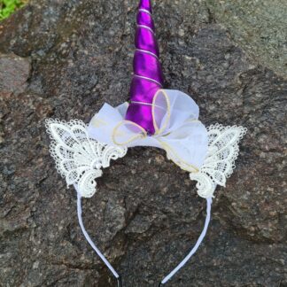 Purple Unicorn headband