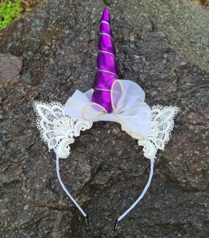 Purple Unicorn headband