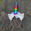 Children's Rainbow Unicorn headband