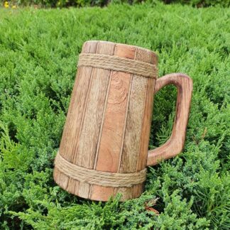 Medieval Wooden Mead Mug