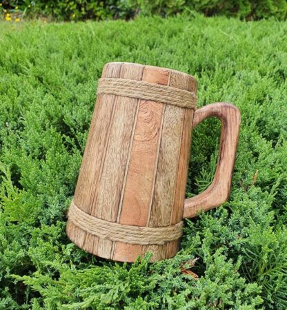 Medieval Wooden Mead Mug