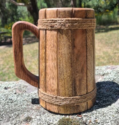 Medieval Wooden Tankard