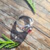 Elven Red Oval Ring