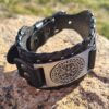 Steel Compass Bracelet