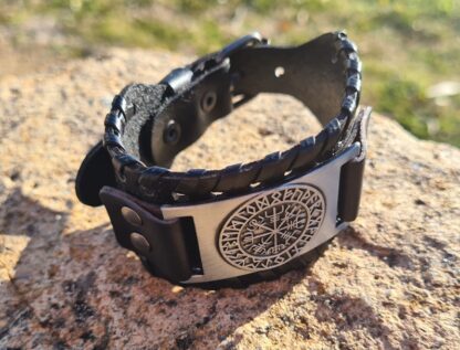 Steel Compass Bracelet